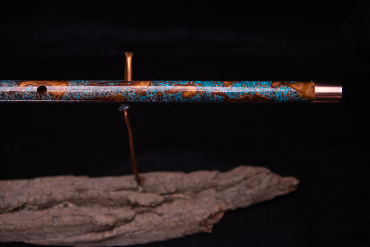 Copper Flute #0056 in Arctic Burl | Low C