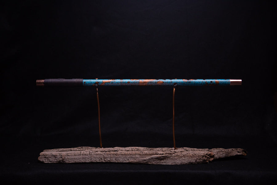 Copper Flute #0057 in Arctic Burl | Low C