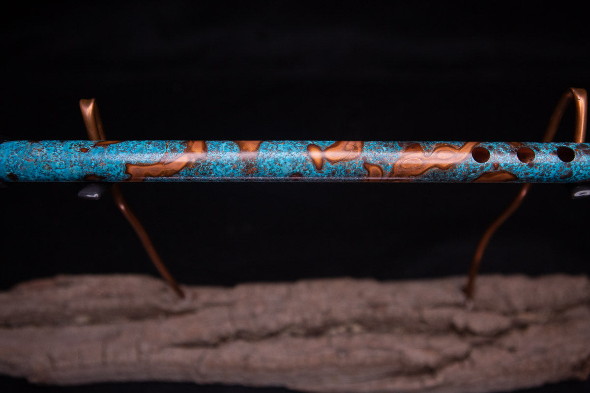 Copper Flute #0057 in Arctic Burl | Low C