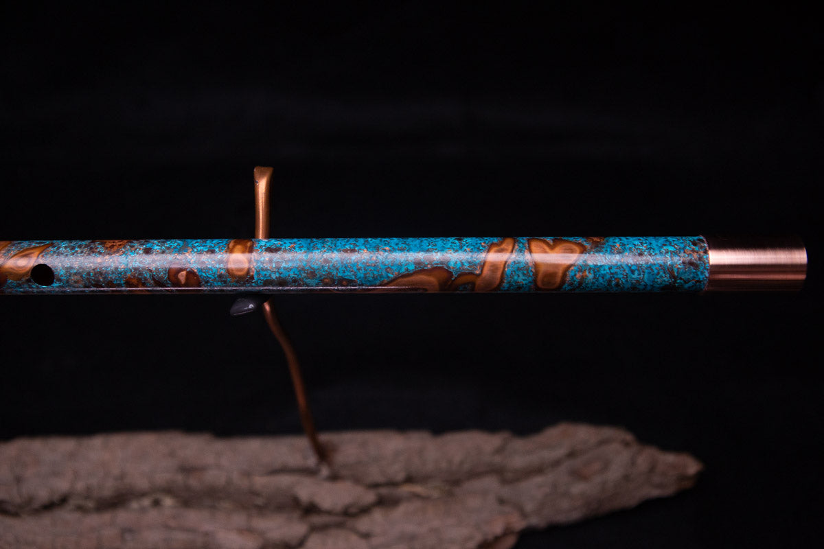 Copper Flute #0057 in Arctic Burl | Low C