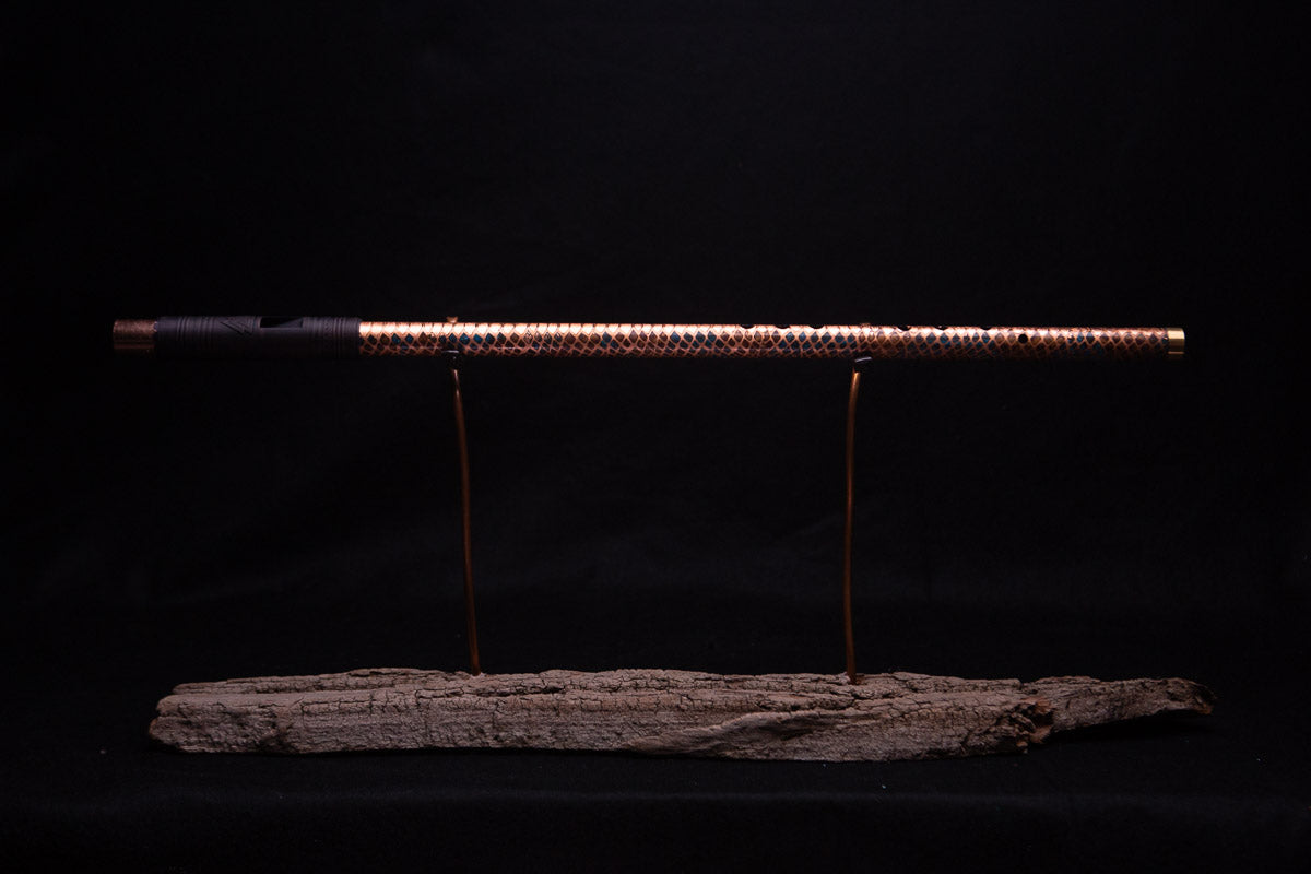 Copper Flute #SE0000 The Copper Serpent  | Low C