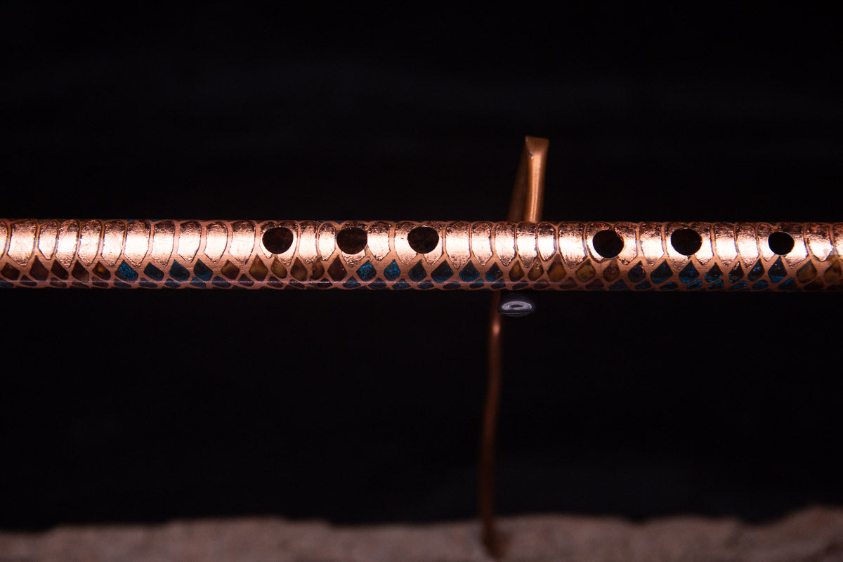 Copper Flute #SE0000 The Copper Serpent  | Low C