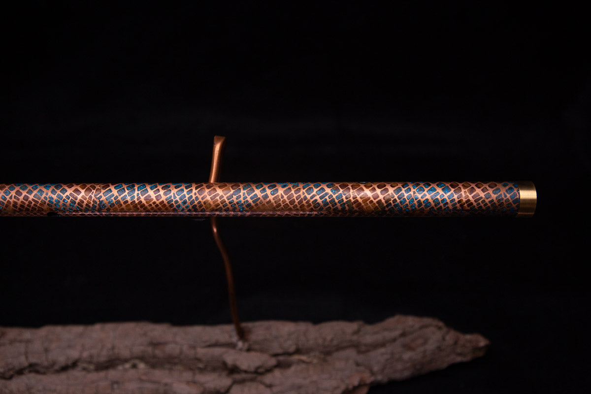 Copper Flute #SE0000 The Copper Serpent  | Low C