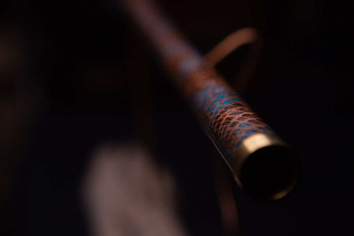 Copper Flute #SE0000 The Copper Serpent  | Low C