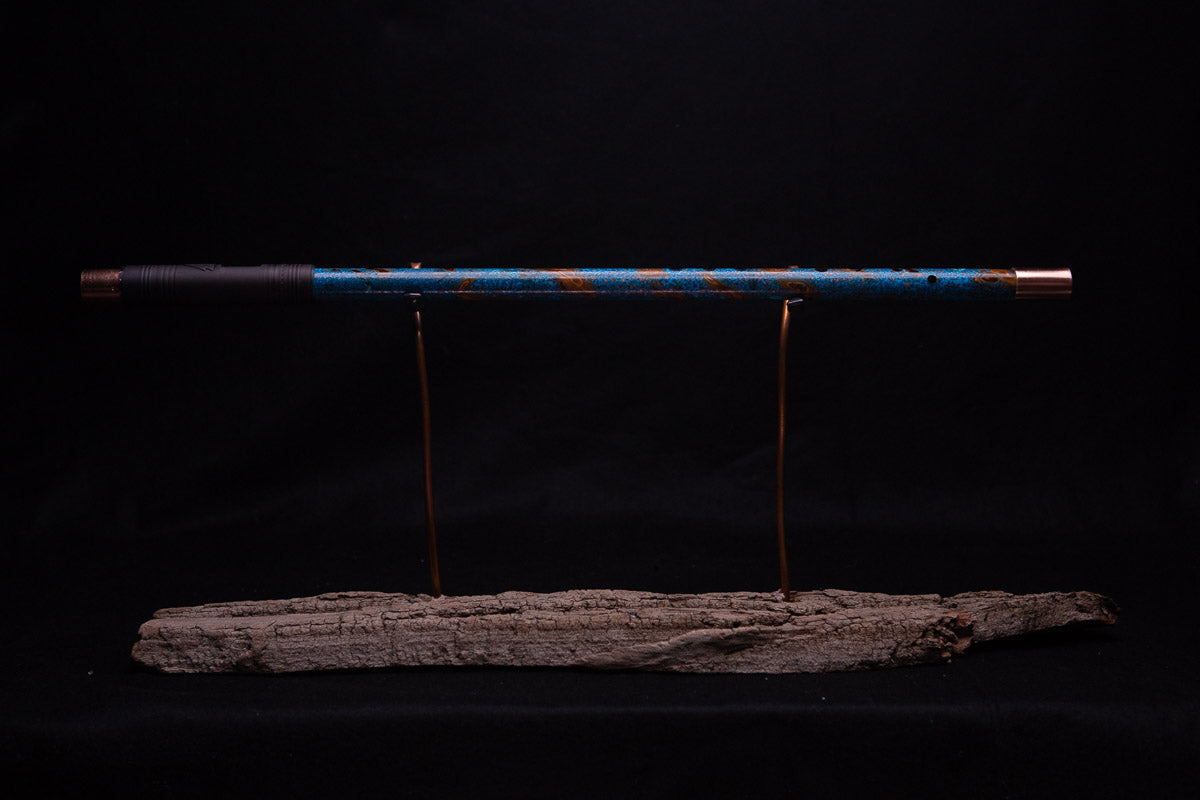 Copper Flute #0037 in Fire & Ice | Low C