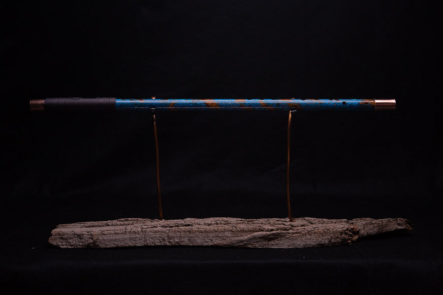 Copper Flute #0037 in Fire & Ice | Low C