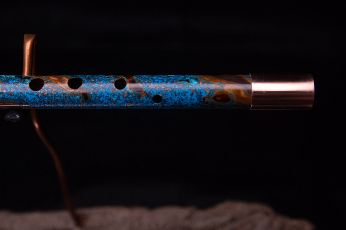 Copper Flute #0037 in Fire & Ice | Low C