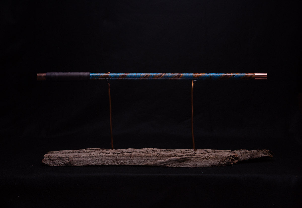 Copper Flute #0038 in Fire & Ice | Low C