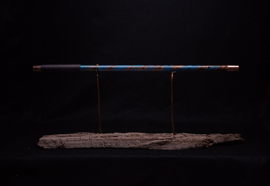 Copper Flute #0038 in Fire & Ice | Low C